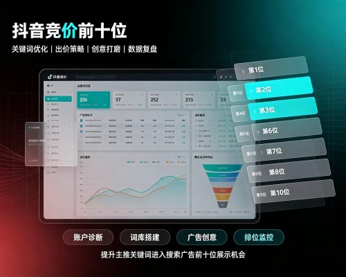 云梦抖音搜索竞价